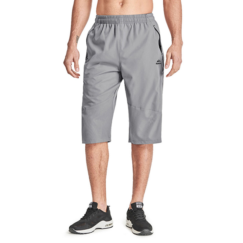 Top Venta Pantalones deportivos personalizados Jogger Thin Running Fitness Pantalones cortos transpirables de moda